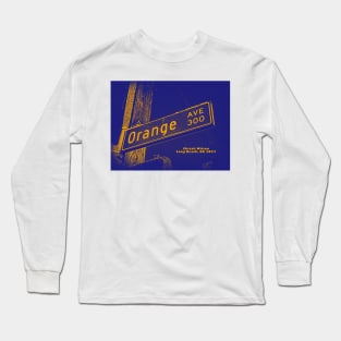 Orange Avenue DARC KNICKZ, Long Beach, CA by Mistah Wilson Long Sleeve T-Shirt